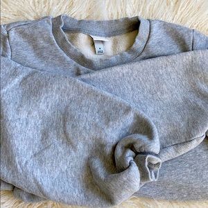 Ballon Sleeve French Terry jumper